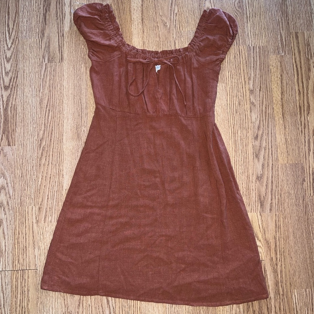 Brown Dress